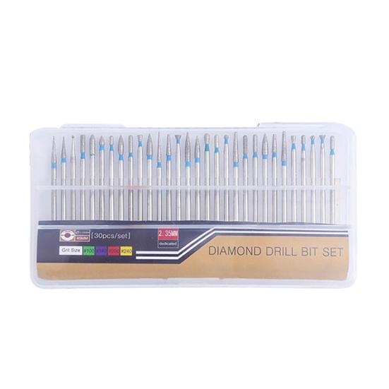 Steel Nail Drill Bits Manicure Pedicure Gel Polish Removal Tool