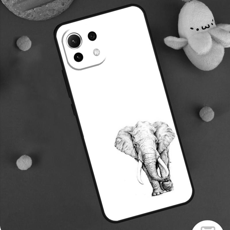 Cute Elephant Case For Xiaomi 15T Pro 13T 14T 14 15 Ultra 17 Pro Max POCO F8 Pro F5 F6 F7 X5 X6 X7 Cover