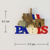 France Refrigerator Stickers Paris Souvenirs L’Arc De Triomphe La Tour Eiffel Fridge Magnets Home Decor Wedding Gifts