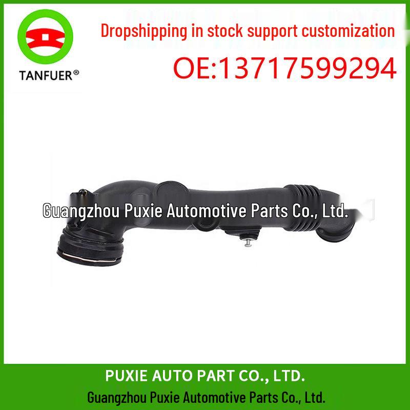 BMW E82 Turbocharger Air Duct with Sensor (Part #13717599294)
