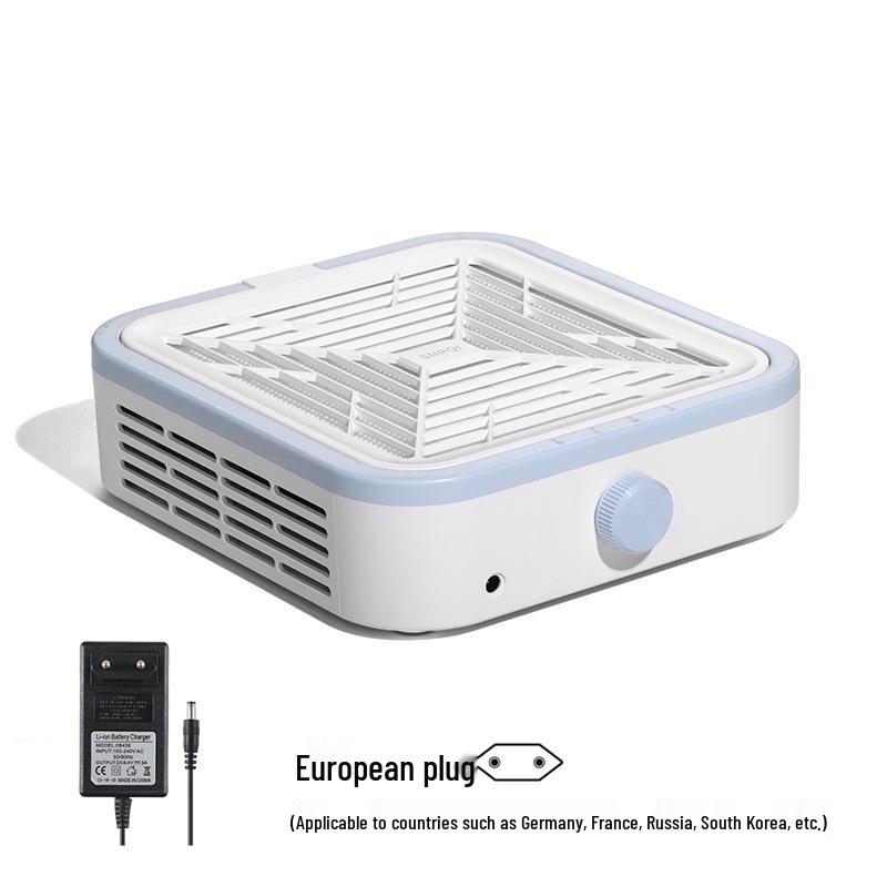 Colector de Praf pentru Unghii Portabil Reîncărcabil 120W cu Turbină Fără Perii de Mare Putere
