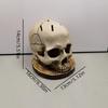 Skull Kitchen Storage Rack Unique Head Holder for Fruit Knives & Party Decor - Halloween Themed Gift & Fruit Knife Display Rack