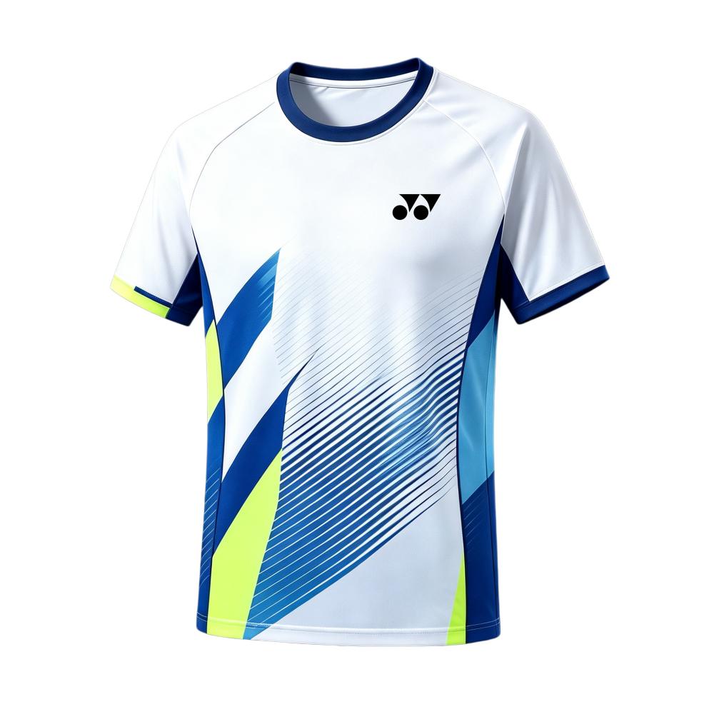Yonex Badminton Shirt For Men Quick Dry Gradient Running Shirt