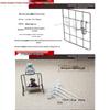 Wire Mesh Shelf Hooks - Pack of 50: Grid Panel Ornament Hooks for Hanging Mobile Phone Accessories in Supermarkets