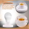Fresh 10Pcs E27 Plastic Screw Lamp Holder Round Lamp Holder Bulb Socket Holder Adapter