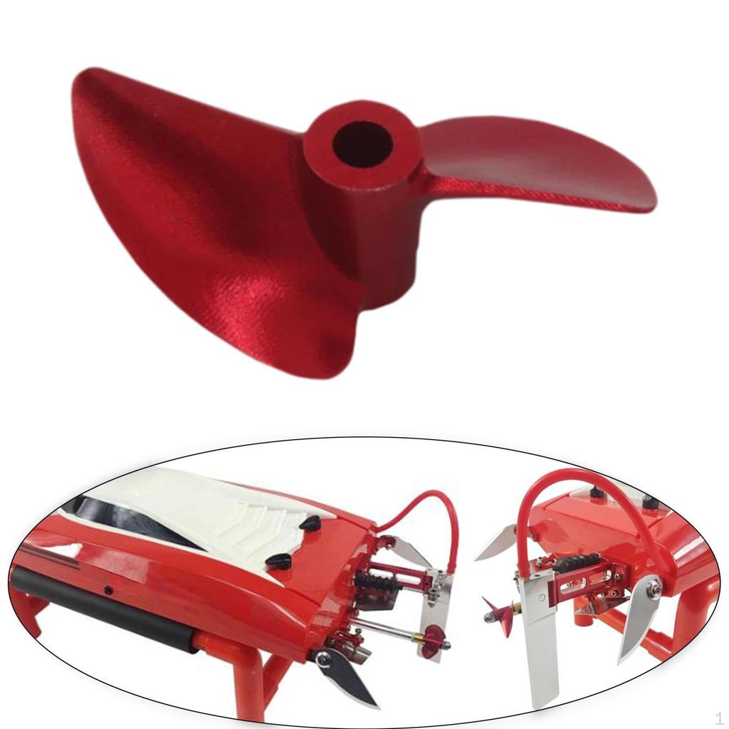 Brushless Speedboat Modification RC Boat Parts Lightweight Reliable Sturdy Assembly Metal Steering