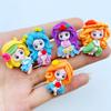 5Pcs New Kawaii Cute Cartoon  Princess Series Flat Back Resin Cabochons Scrapbooking Diy Jewelry Craft Decoration Accessorie A55