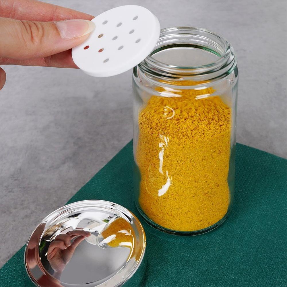 Spice container with strainer, glass, 80 ml
