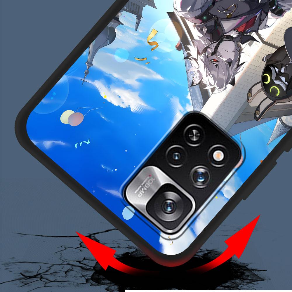 Wise Belle Zenless Zone Zero Case for Xiaomi Redmi 10 10C 9C 9A 9i 9 Prime 9T 12 12C 10A K40 Pro Black Soft TPU Phone Bag Cover