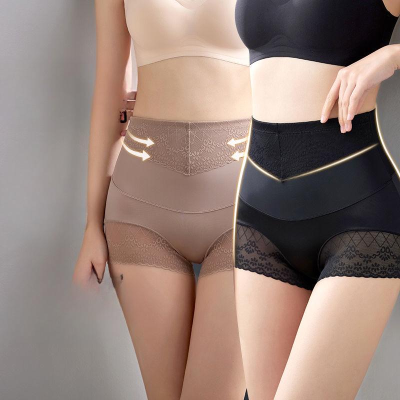 High-Waisted Waist Trainer Tummy Control Pants Belly-Slimming Body Shaping Essential Thin Style Body Sculpting Butt Lifting Underwear for Summer
