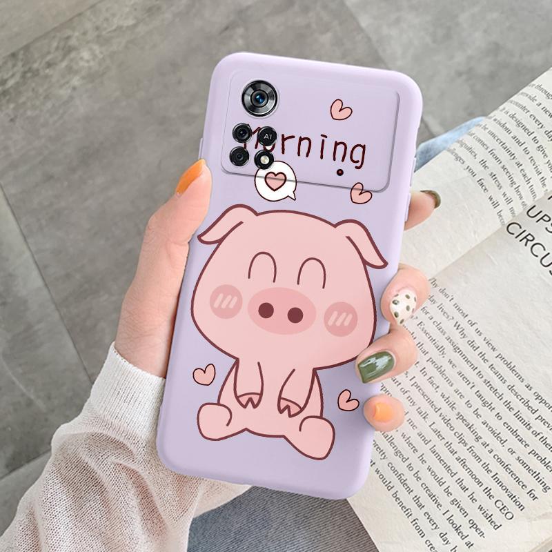 

For Xiaomi Poco X4 Pro 5G Case Cute Cat Cartoon Animal Soft Silicone Back Cover For Poco X4Pro PocoX4 X 4 M4 PocoM4 Pro 5G Case POCO X4 Pro 5G