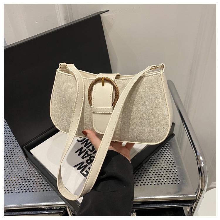 

2025 retro solid color women s shoulder bag niche design popular long handle travel messenger bag small square bag portable белый