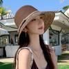 Summer Straw Hat For Women With Wide Brim And Breathable Raffia Material For Beach And Vacation Use