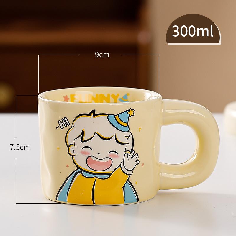 Cute Little Prince Cartoon Mug High Value Ceramic Cup Souvenir Office Girls Water Cup Birthday Gift 300ml