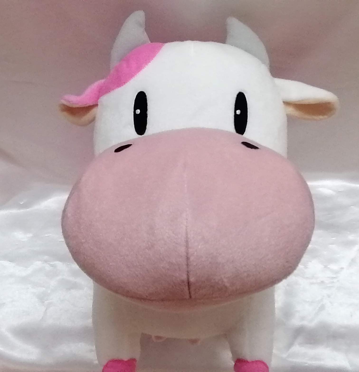 

Корова Harvest Moon Plush XL (приблизительно. 40см) Клубничное молоко, версия.