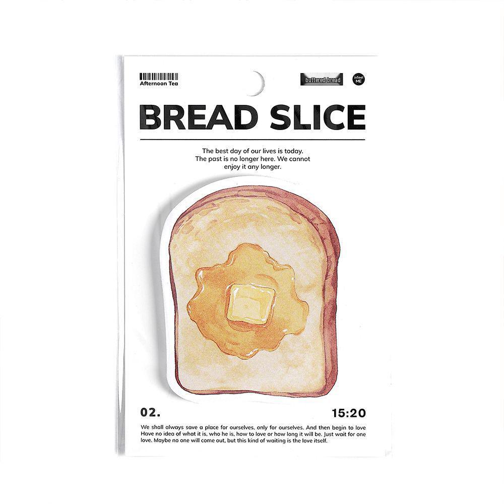 Infeel.Me Bread Toast Sticky Notes - Good Weather Series Memo Paper