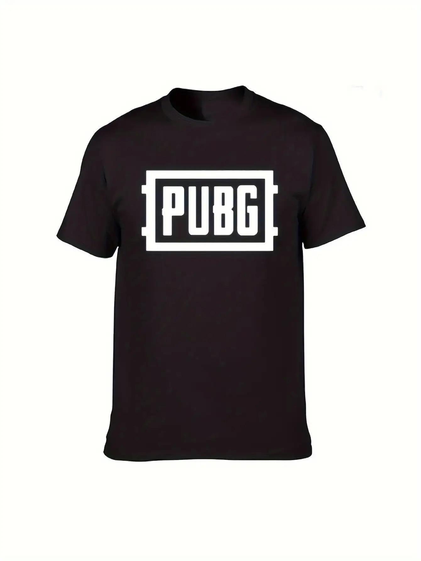 Мужская футболка с графическим принтом PUBG - Мягкий хлопок S