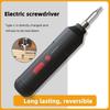 Ergonomic Cordless Screwdriver Kit Rechargeable Battery Electric Screwdriver For Extended DIY Usage