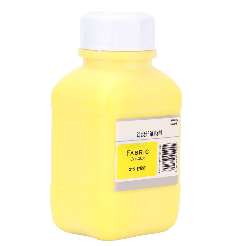 Textile Pigments 500ml Fabric Paint for Painting Wall Shoes TShirts HandMade DIY