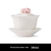 Chaxun Ceramic Petal Gaiwan Teacup