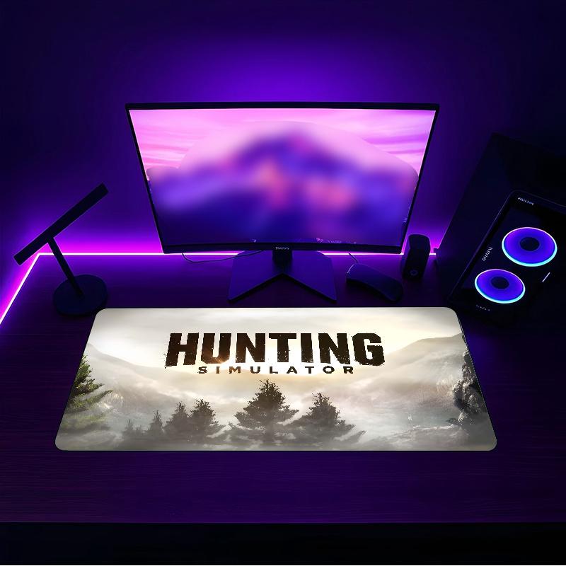 BULT Hunting Simulator (5) Mouse pad with a non slip rubber base suitable for home offices and an ideal gift for gamers