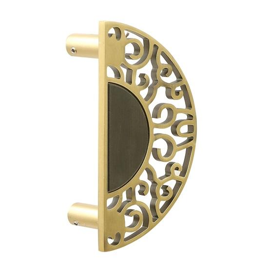 15.24 Cm Brass Door Handle Pair Door Handles for Main Door Wardrobe Handles Door Pulls for Glass Doors Standard, Pack Of 2