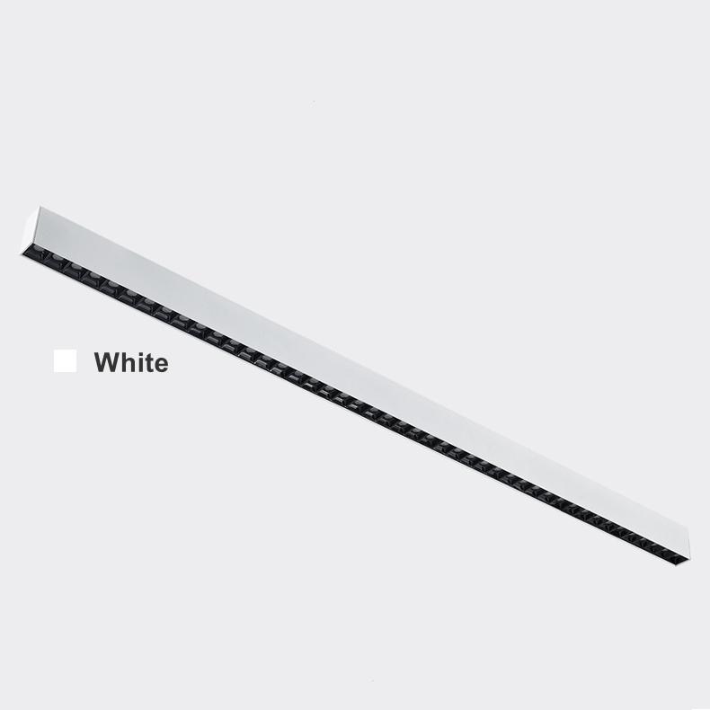 120cm Linear Bar Light LED Ceiling Lamp Surface Mounted Long Strip Grille Light Living Room Office Spotlight Floodlight 45W