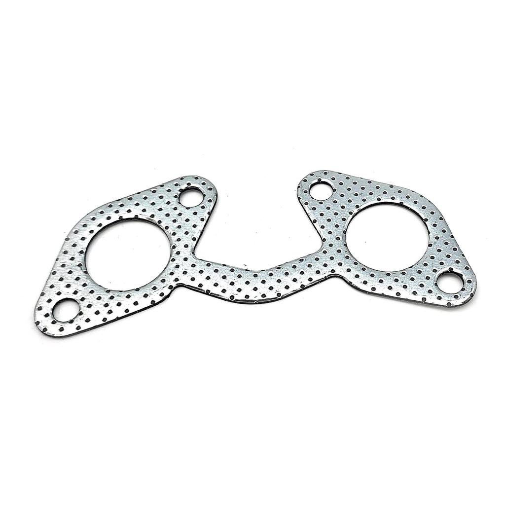 Exhaust Gasket Set +Exhaust Manifold Muffler Gasket +12PCS Stud & NUT 02156-50080 15221-91530 1A091-12360 1A091-12350 15263-12370 for Kubota V2203