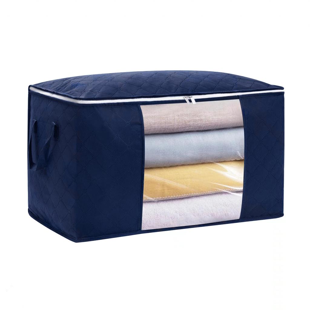 1PC Storage Bag Foldable Large Capacity Clothes Blanket Storage Bags Storage Containers for Organizing Bedroom Closet Clothing