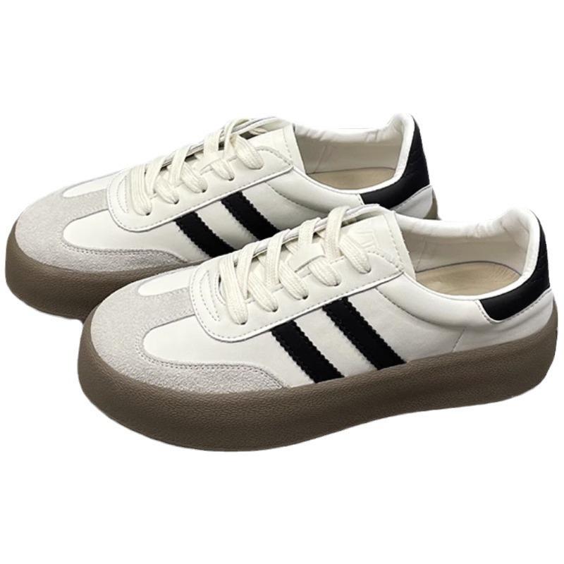 De Training Shoes Women's Shoes Spring Thick Bottom Small White Shoes Retro Gump Shoes Casual Sports