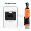 90-Degree Adjustable Electric Ratchet Wrench with High Torque & Speed Control - Lithium Battery Powered for Auto Repair