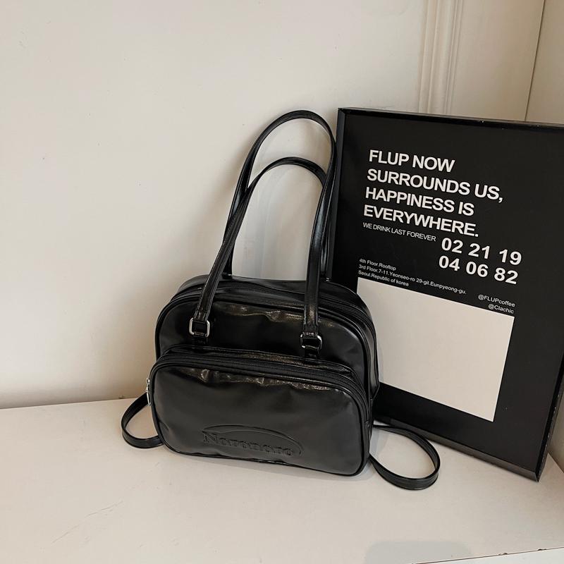 Women's College Backpack PU Multifunctional Shoulder Bag