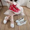 [Yuexuan] 2025 Frühling neue alte Pekinger Stoffschuhe Innenhöhenerhöhung neue chinesische bestickte Einzelschuhe antike Hanfu-Schuhe
