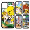 Cartoon K-KAKAO CUTE F-FRIENDS For IPhone 17 16 Pro Max Air 15 14 13 12 Mini Plus 11 Hard PC+TPU Phone Back Cover