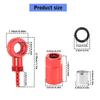 Professional Aluminum Alloy Bike Brake Oil Line Connectors Set For Mountain Bikes Wide Use Features Anodized Finishing
