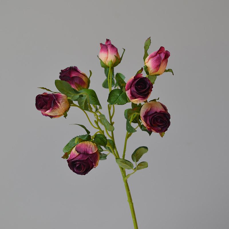 

1 шт. Обпалені троянди, Композиції для столу, Штучні квіти, Домашній декор, Штучні квіти, Вінтажні троянди з обпаленими краями