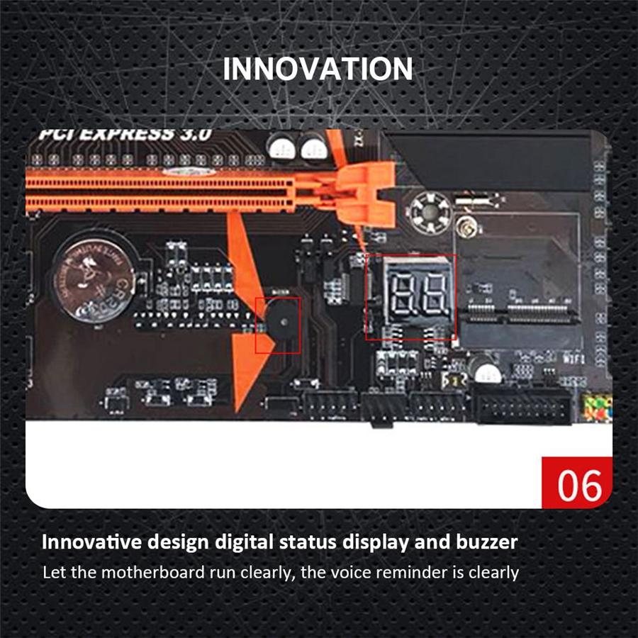 X99 D3 Four-Channel Memory Slot Cpu Support Gigabit Network Card