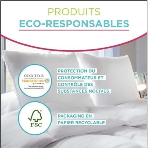 Couette cocouning et chaude - blanrêve - 200 x 200 cm