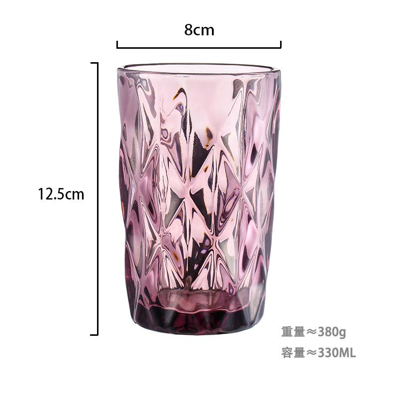 330 Ml Water Glass for Juice Beer Tea Milk Wine Drinking Drinkware for Cold Drink Glasses Family and Friends Party