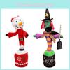 Christmas Snowman Wizard Dancing Singing Plush Toy- Fun And Unique Gift For Kids And Family!