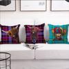 Funny Highland Cow cushion cover Pillow Cover Decoration Room Home Sofa living Office Car Nordic Simplicity