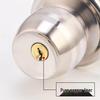 Universal Spherical Indoor Door Lock for Bedroom/Bathroom with Key