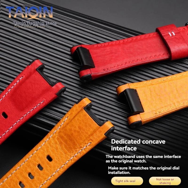 Voor Casio G-SHOCK GST-S130/S110/S120/W130L GST-210/B100/W300 Echt Lederen Horlogeband armband Mannen nylon Horlogeband 26mm