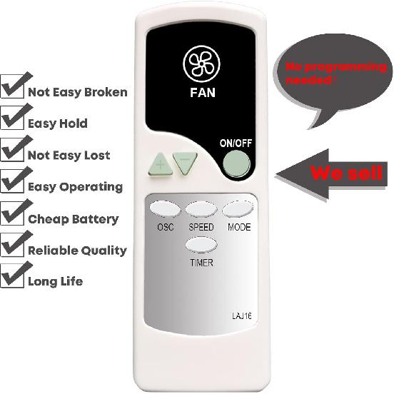 Replacement Remote Control for Cascade MK-TF0001 40" Tower Fan and Sunter 40" Tower Fan