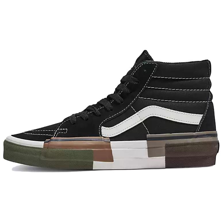 Vans Sk8 Comfortable Casual Simple High-Top Skate Shoes Unisex Sneakers Black VN000CRMBLK