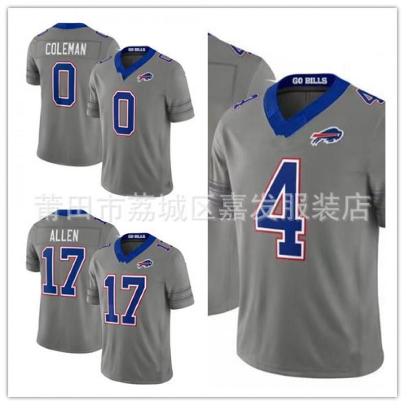 Jersey de Fútbol Bordado Retro Buffalo Bills para Hombre de Algodón Uniforme del Equipo Ropa para Fans de Rugby
