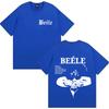 Rapper Beele Borondo 2026 Magliette Uomo Moda T-Shirt Cotone Stampa Double Face Casual Manica Corta Abbigliamento Casual