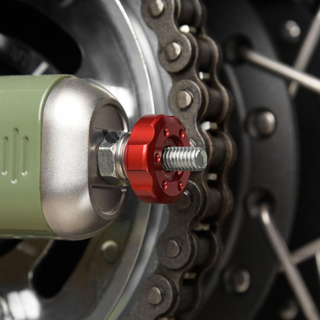 WOOGA Rear Chain Adjuster Block Aluminum Chain Tension Adjustment Tool Compatible with Honda CROSS