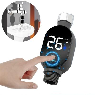 Faucet Water Thermometer Touchable Screen Tub Water Temperature Monitor LED Display Shower Bathing Temperature Meter Baby Care