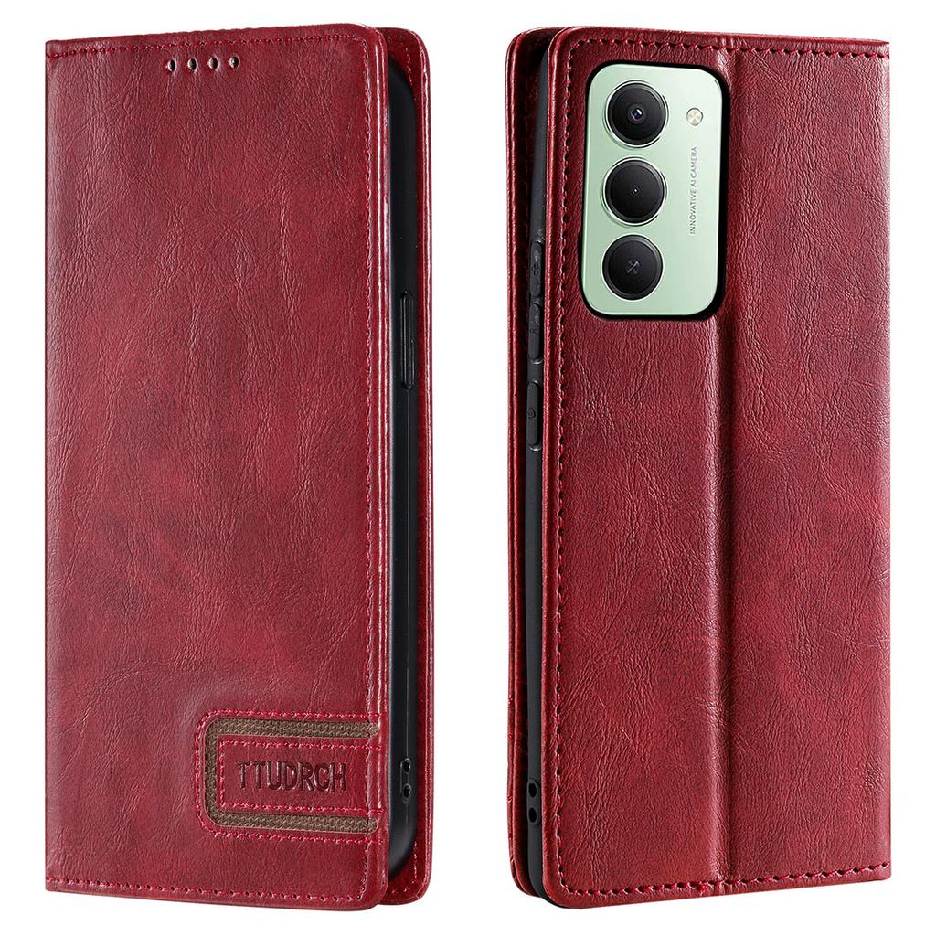 For Xiaomi Redmi 15 5G (EU) (171mm)/4G (EU) (171mm) Leather Case RFID Blocking Wallet Stand Phone Cover
